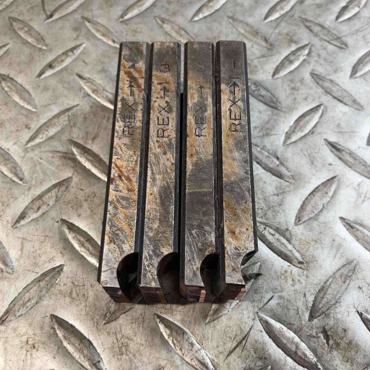REX レッキス PIPE MACHINE DIES AC 15A - 20A 自動切上げチェーザ 161407 10箱入り ねじ切り パイプマシン 替刃 【草加店】