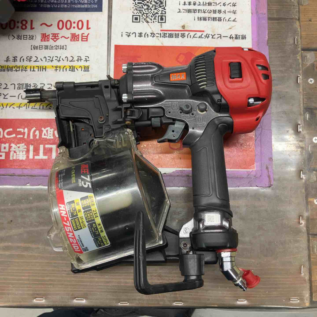 ★マックス(MAX) 高圧エア釘打ち機 HN-75N2(D)-G【戸田店】