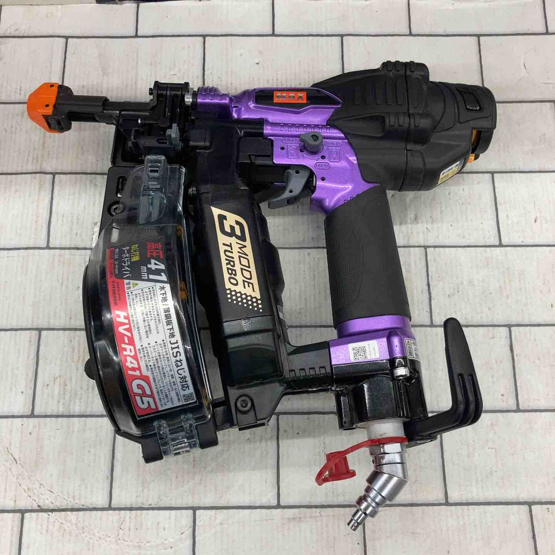 ☆マックス(MAX) 高圧エアネジ打ち機 HV-R41G5-M(限定色) メタリックパープル【所沢店】