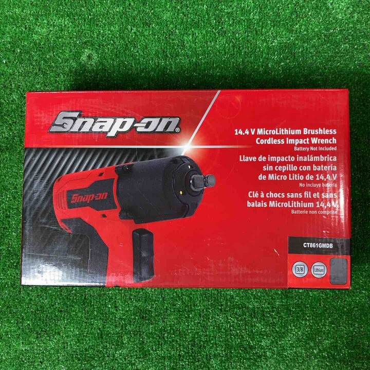 スナップオン/Snap-on 14.4V 3/8sq コードレスインパクトレンチ CT861GMDB 本体のみ ガンメタ【岩槻店】