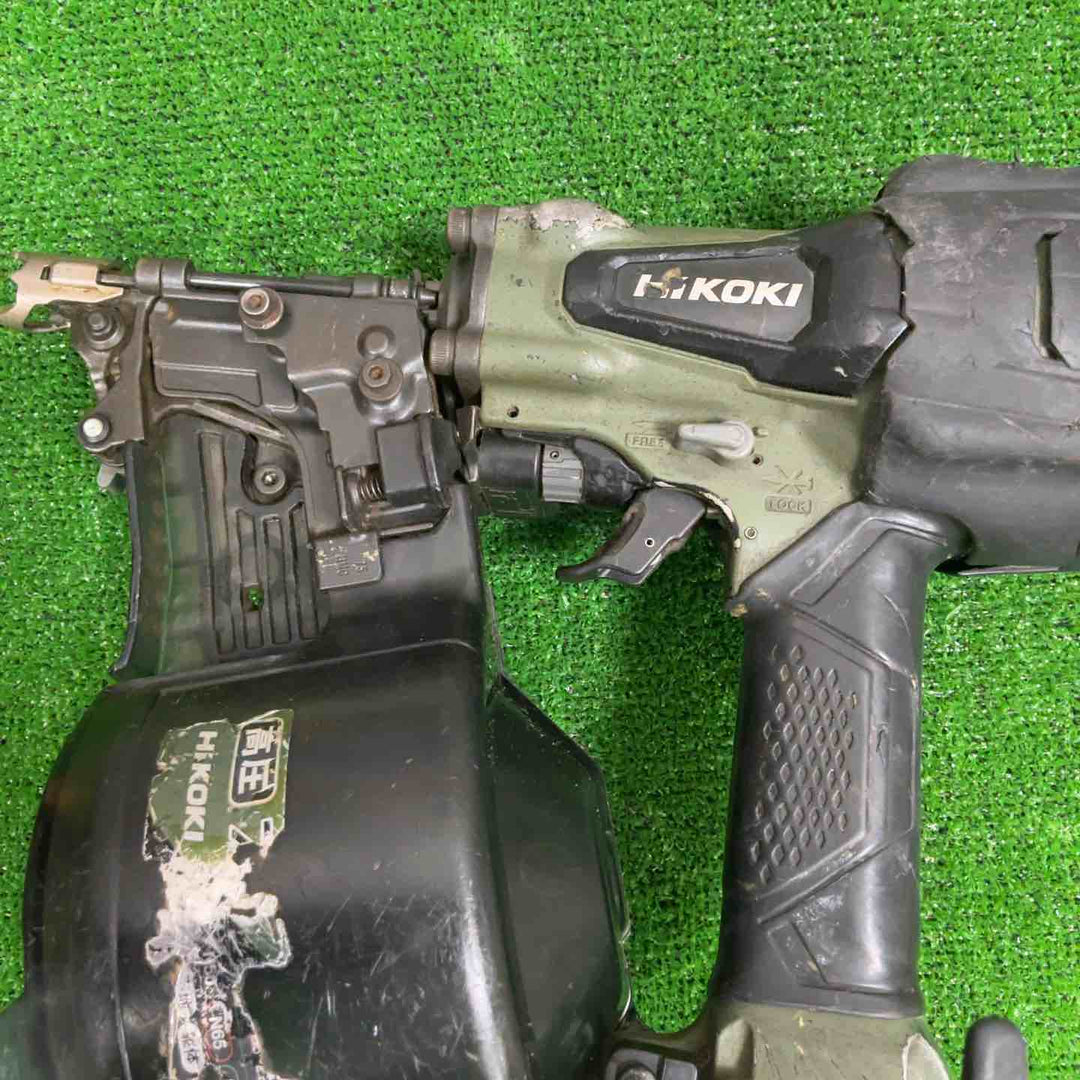 ★ハイコーキ(HIKOKI ※旧:日立工機) 高圧エア釘打ち機 NV65HR(SL)【草加店】