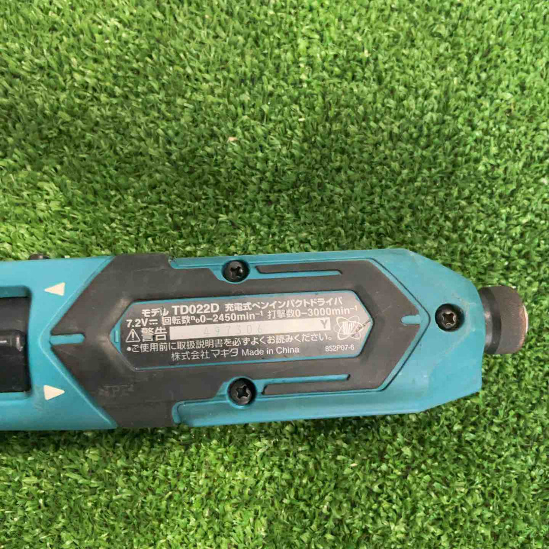 ☆マキタ(makita) コードレスペンインパクトドライバー TD022DZ【草加店】