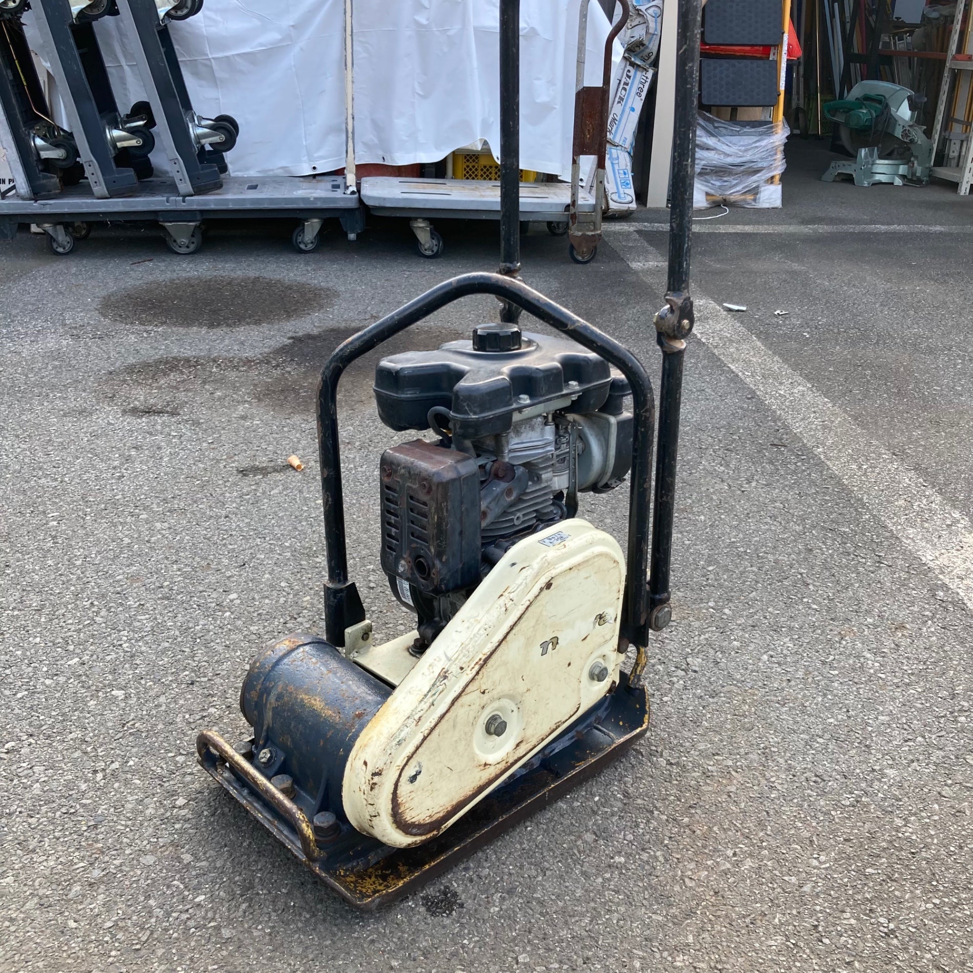 ジャンク品 明和エンジンプレート/KP 50/稼働しますが難あり/説明文