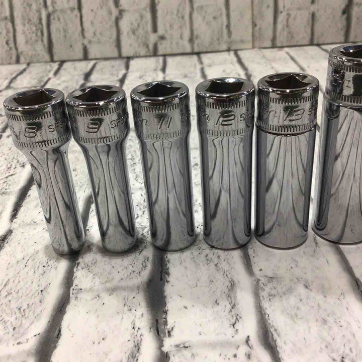 【スナップオン/Snap-on】 ディープソケット SFSM8～16mm 8点セット【越谷店】