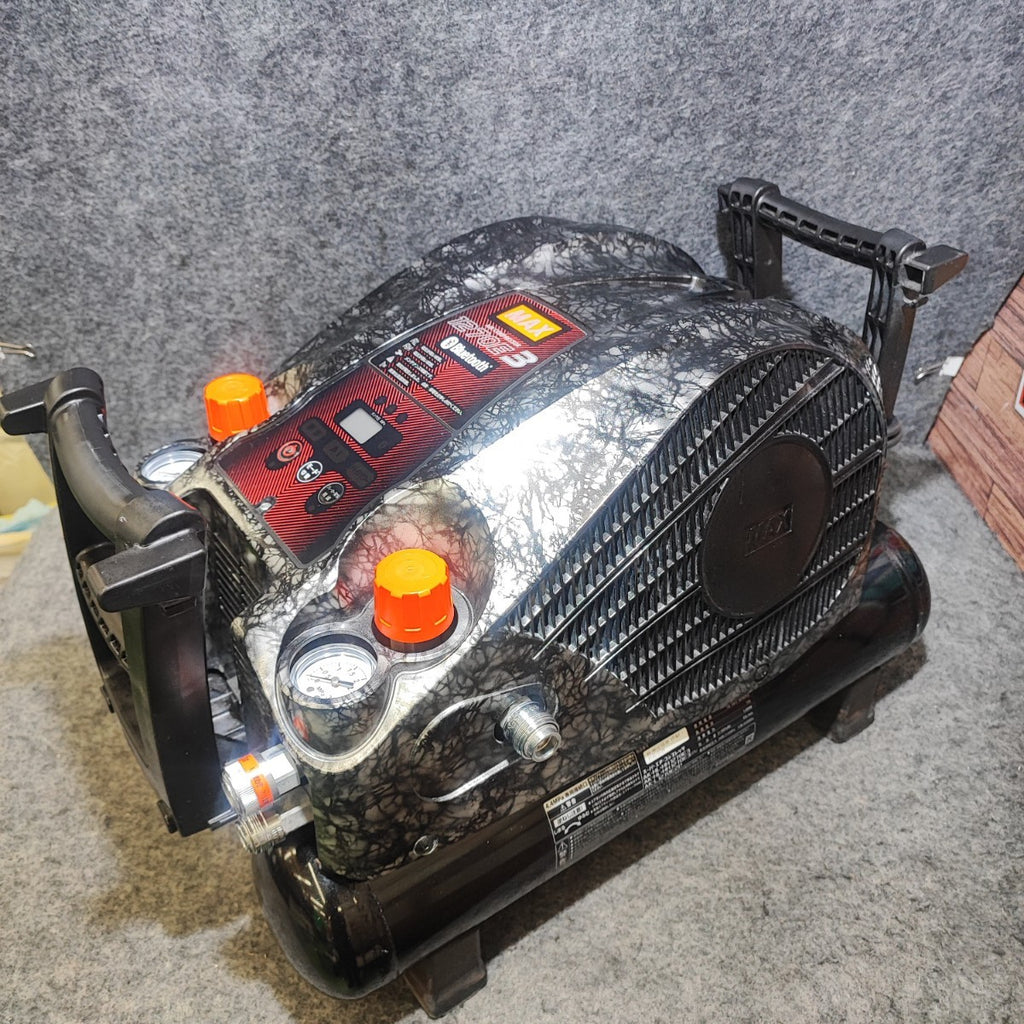 マックス(MAX) あかるく 高圧エアコンプレッサ AK-HH1270E2ガイアシルバー