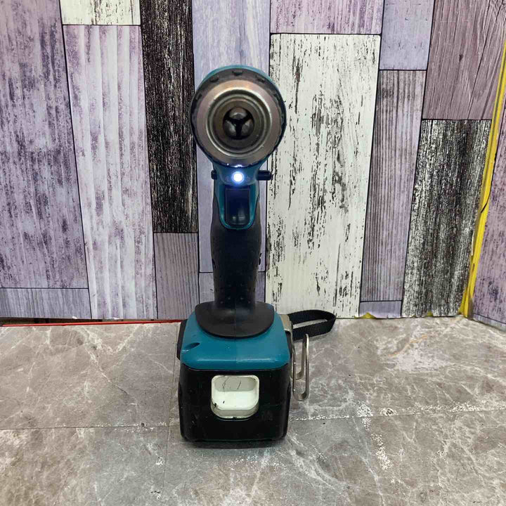 【中古品】★マキタ makita 14.4V コードレスドリルドライバー DF440DRFX バッテリー2個付【八潮店】