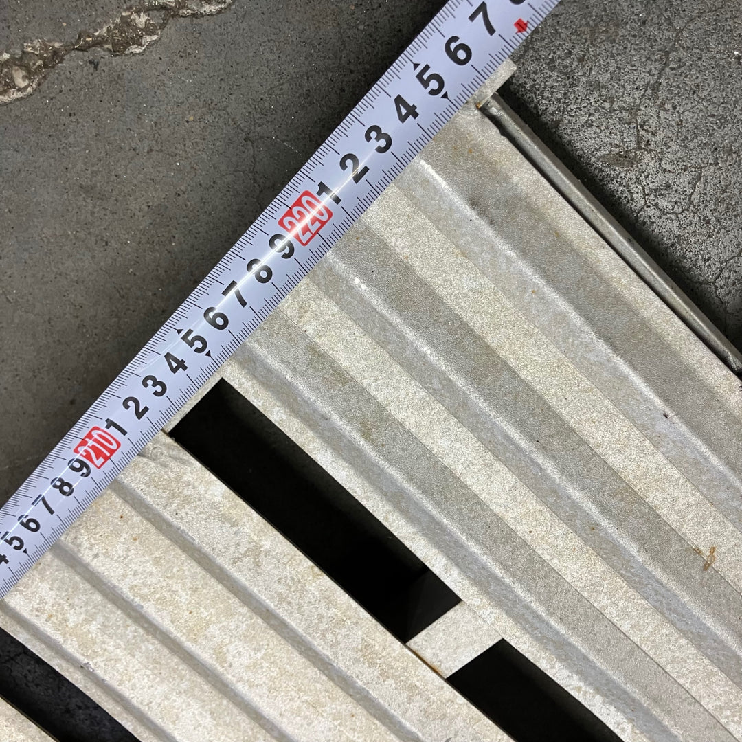 【店頭受取り限定】軽量アルミラダー 折りたたみ ブリッジ 全長約2260mm 2本セット【川口店】