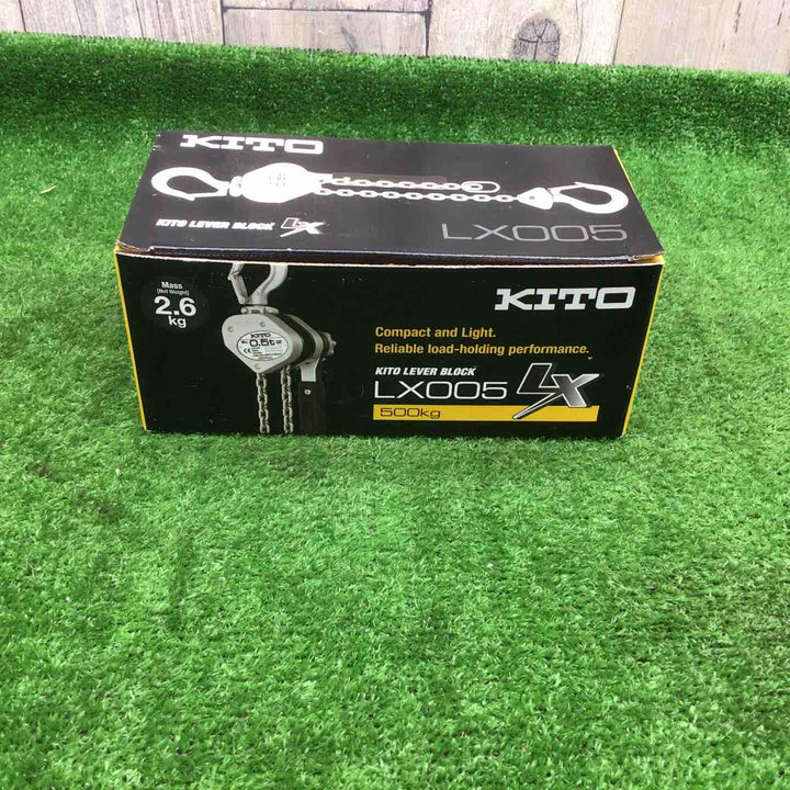 ★KITO(キトー) レバーブロック LX005 (LX1B)【富山店】◆吊