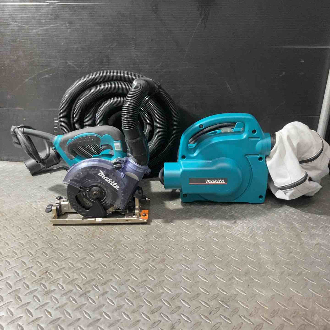 ★マキタ(makita) 小型集じん機 乾式 450(P)  防じん丸のこ KS5000FX セット商品　【草加店】