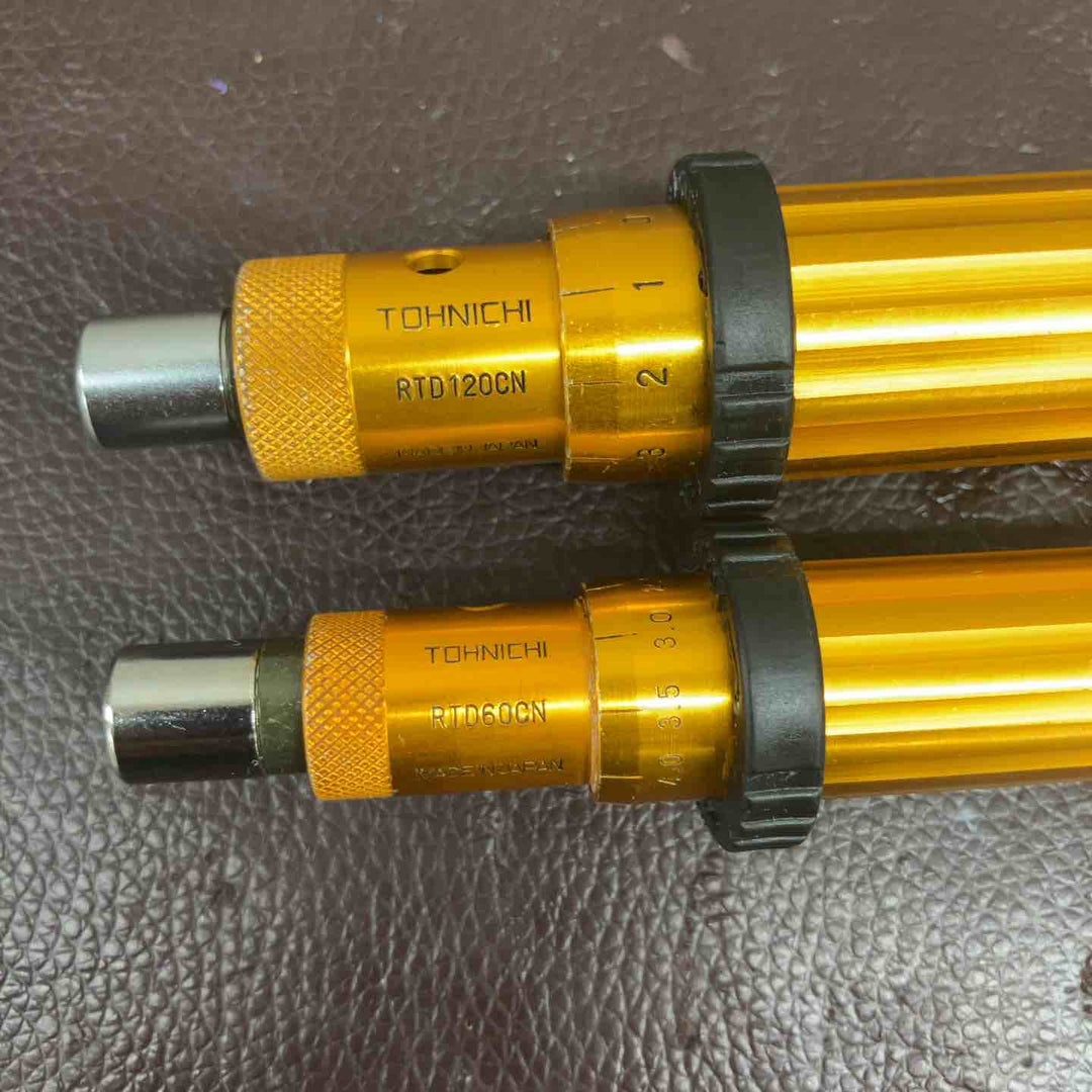 【中古品】 東日(トーニチ) トルクレンチ/トルクドライバー 60DB3 RTD120CN RTD120CN 3点セット 【東大和店】