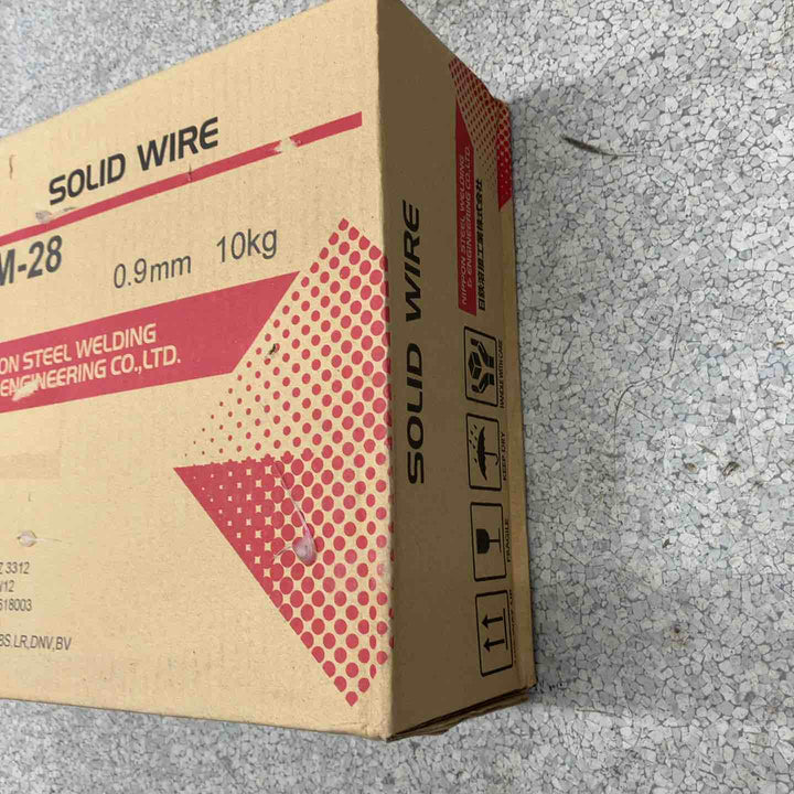 ◇ソリッドワイヤ YGW12 0.9mm 10kg/巻 YM-28、MG-50T、YM-45T適合 10kg/巻【八潮店】
