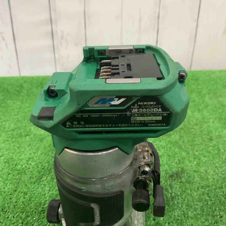 ★ハイコーキ(HIKOKI ※旧:日立工機) コードレストリマー M3608DA(NN)【川口店】