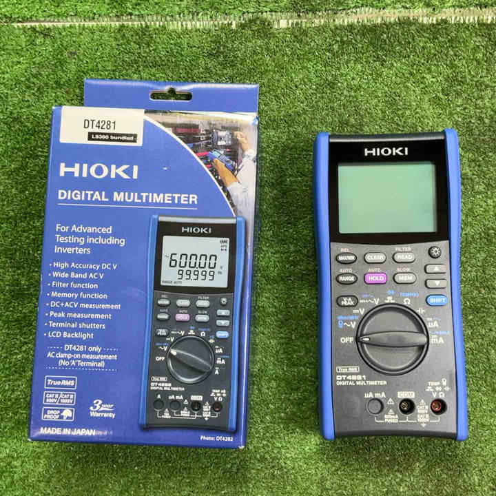 ◇HIOKI(日置電機) DT4281 デジタルマルチメータ(ACクランプ対応タイプ)【岩槻店】