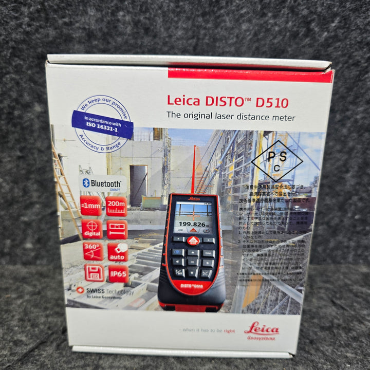 【特別特価！未使用品】ライカ(Leica) タジマ レーザー距離計 D510【桶川店】