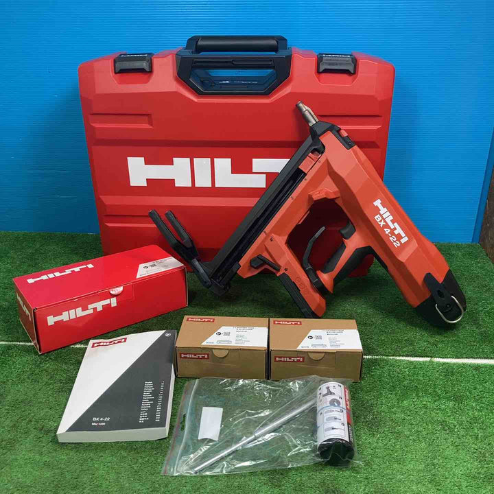 ★ヒルティ(Hilti) コードレスコンクリートネイラー(M&E版) BX 4-ME-22(フルセット バッテリー2個 22V 2.6Ah #3961806)【岩槻店】