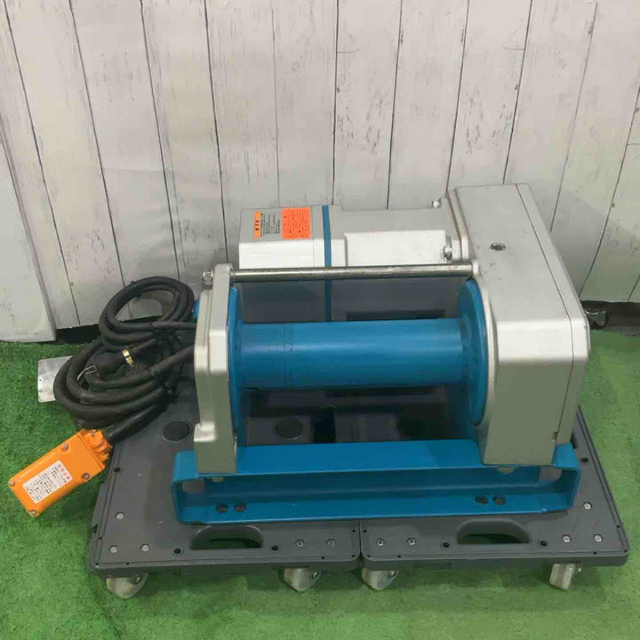 【店頭受取り限定】富士製作所 電動シルバーウインチ SX-210 100V 通電確認済み ワイヤー無し【川口店】
