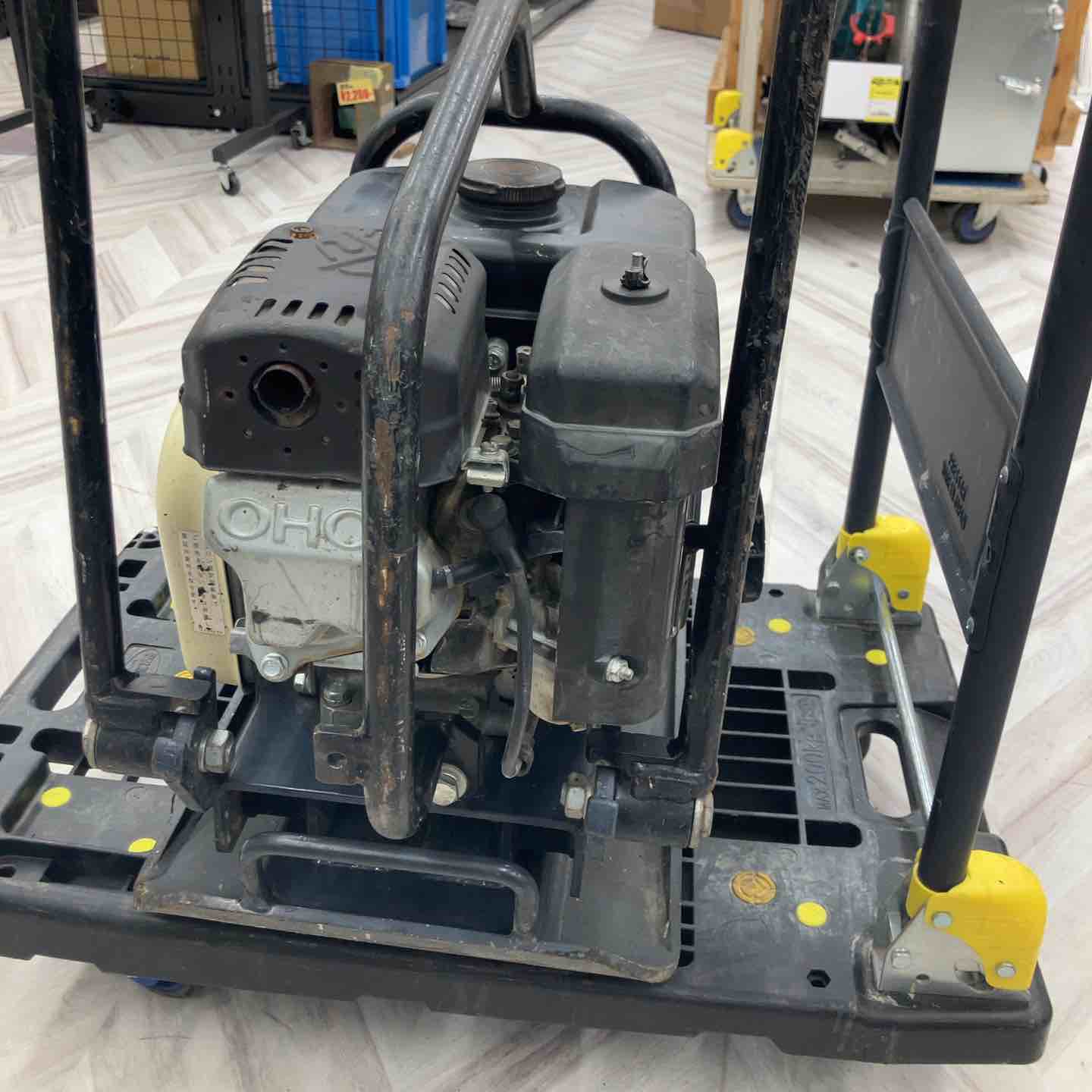 meiwa 明和製作所 エンジンプレートコンパクター KP60A 振動プレート 楽天市場】明和製作所 ベーシックプレート KP60A プレートコンパクター