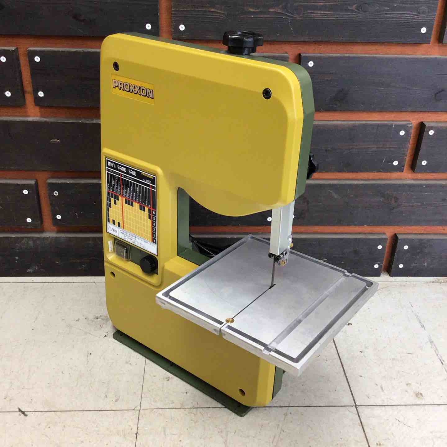 中古美品】 プロクソン/PROXXON ミニバンドソー No.28170 ミニ