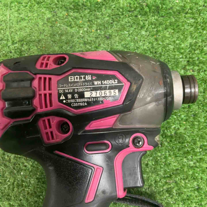 ★ハイコーキ(HIKOKI ※旧:日立工機) コードレスインパクトドライバー WH14DDL2(NN)(R)【草加店】