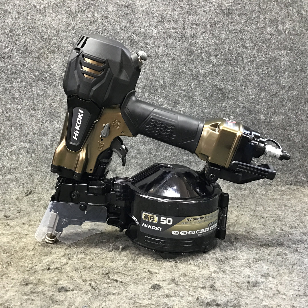 ★ハイコーキ(HIKOKI ※旧:日立工機) 高圧エア釘打ち機 NV50HR2(S)【桶川店】