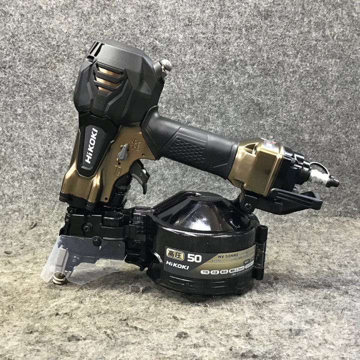 ★ハイコーキ(HIKOKI ※旧:日立工機) 高圧エア釘打ち機 NV50HR2(S)【柏店】