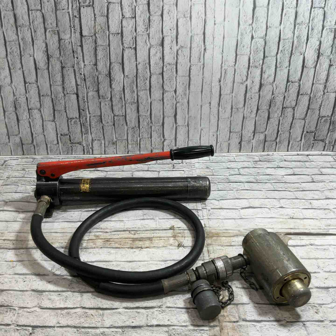 ◇泉精器(IZUMI) 分離型油圧式パンチャ SH-10-1(ポンプHP-180N付)【川口店】