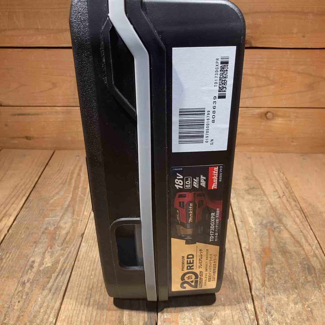 【未使用20周年記念カラー！】マキタ(makita) コードレスインパクトドライバー TD173DGXPR LXT20周年記念限定カラー プレミアムレッド【所沢店】