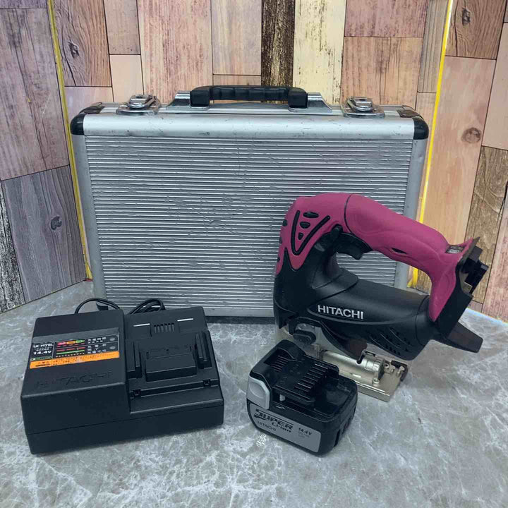 【中古品】◇ハイコーキ HIKOKI 14.4V コードレスジクソー CJ14DSL(SLCK)　バッテリー1個【八潮店】