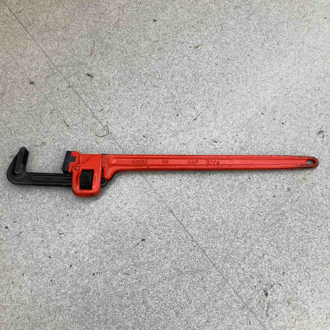 【中古品】◇松阪鉄工所 MCC 900mm パイプレンチ PWSD900【八潮店】