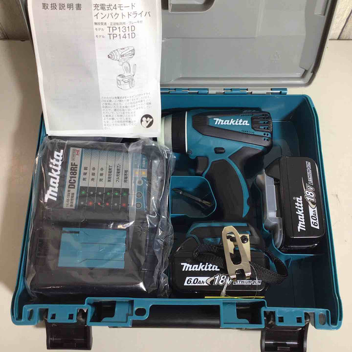 ★マキタ(makita) コードレス4モードインパクトドライバー TP141DRGX【戸田店】