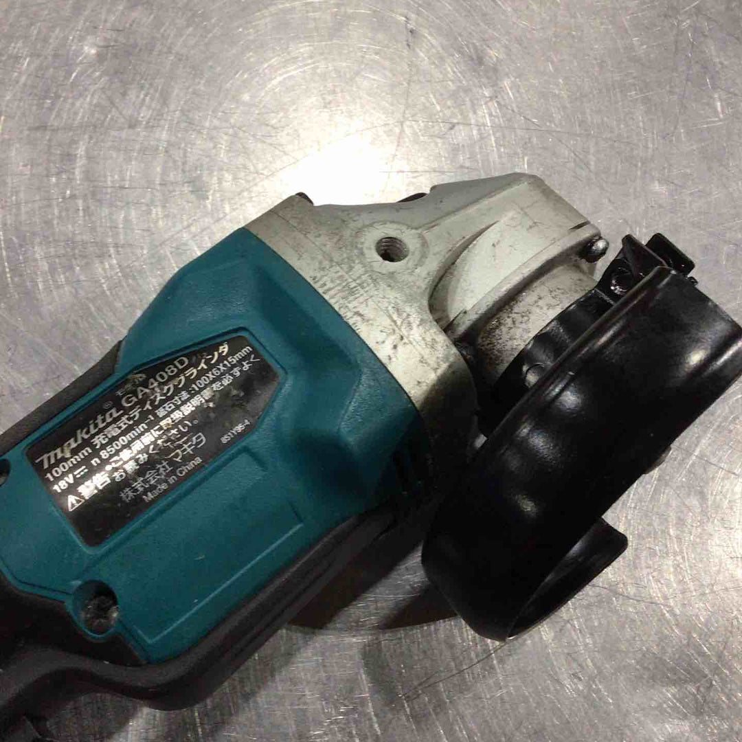 ★マキタ(makita) 100mmコードレスディスクグラインダ GA408DZ【川口店】