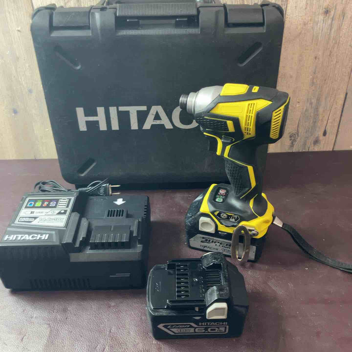 【中古品】 日立工機  コードレスインパクトドライバ WH18DDL(2LLCK)(Y) 充電式インパクトドライバ― 【東大和店】