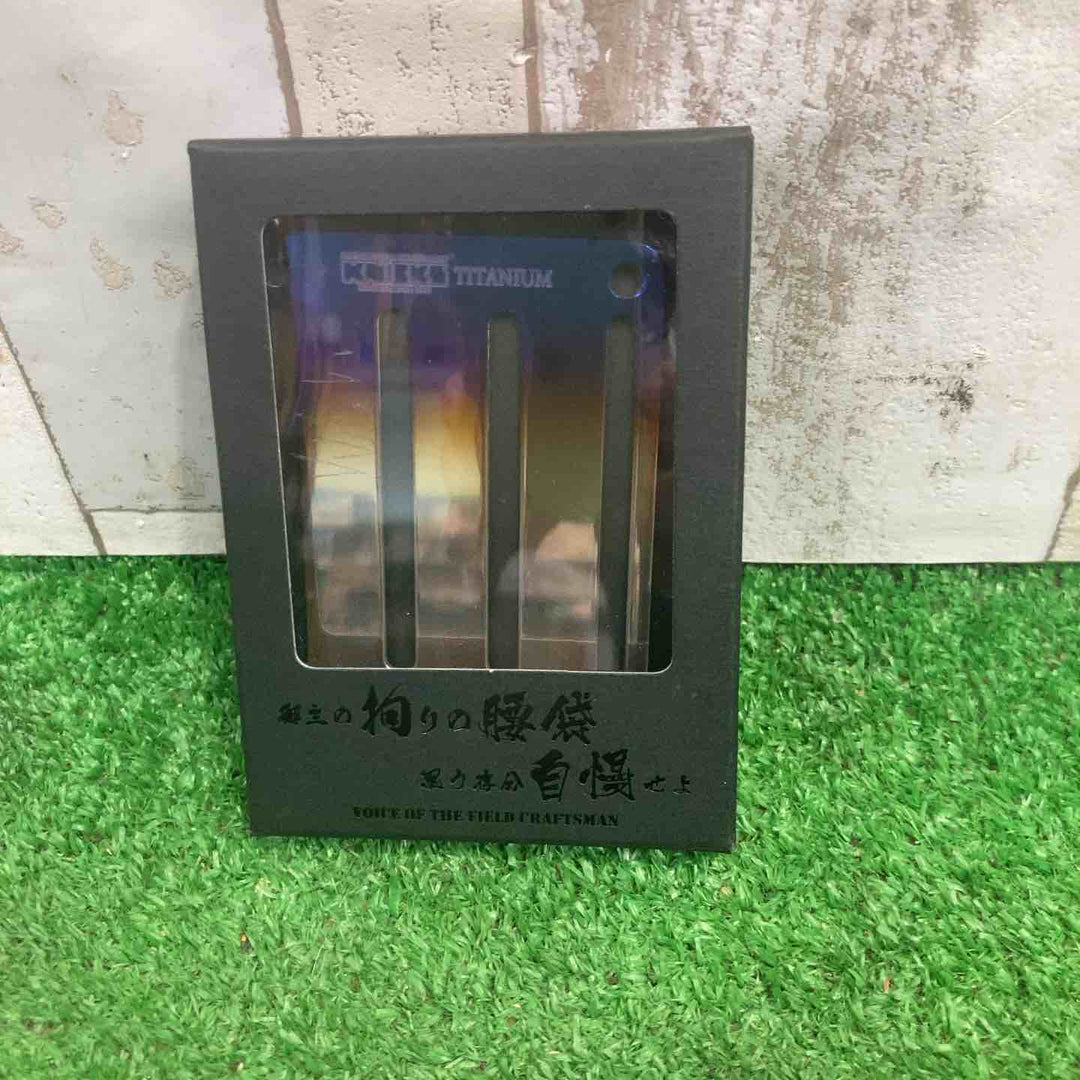 ニックス(KNICKS) 連結チタニウム1.5mmベルトループLサイズ TIT-15LY【藤沢店】
