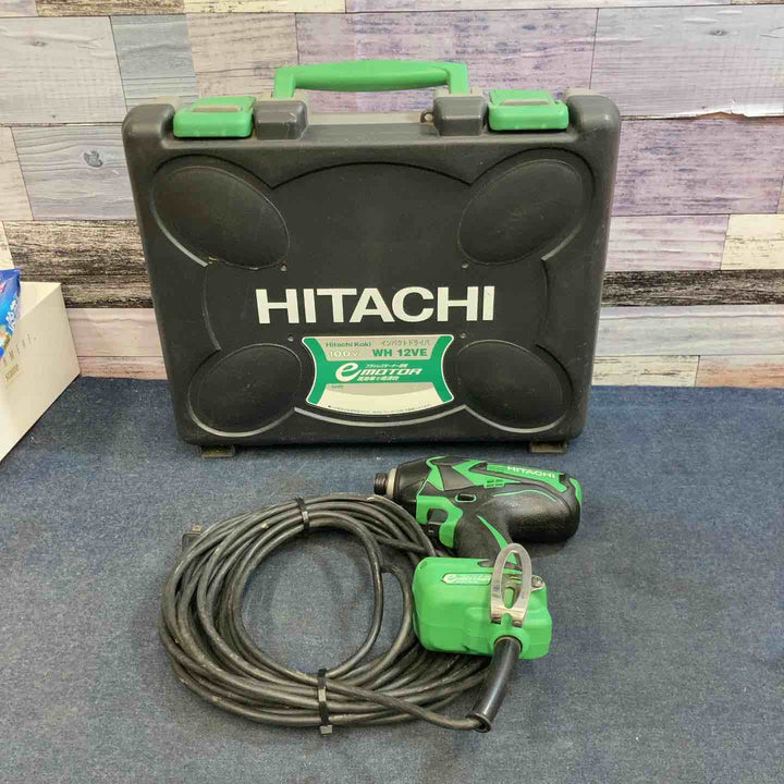 ◇ハイコーキ(HIKOKI ※旧:日立工機) インパクトドライバー WH12VE【八潮店】
