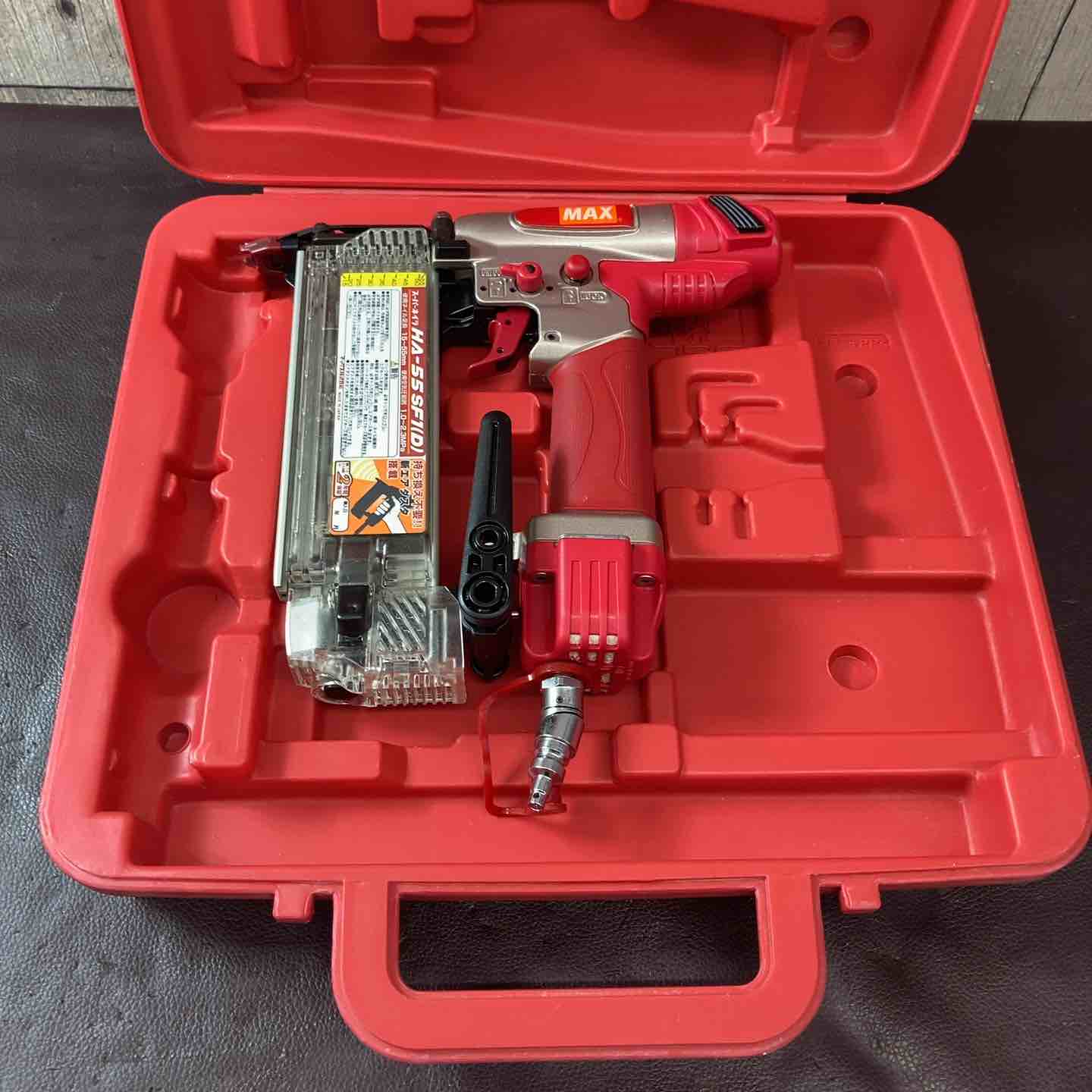 中古品】 マックス(MAX) 高圧フィニッシュネイラ HA-55SF1(D) 【東大和
