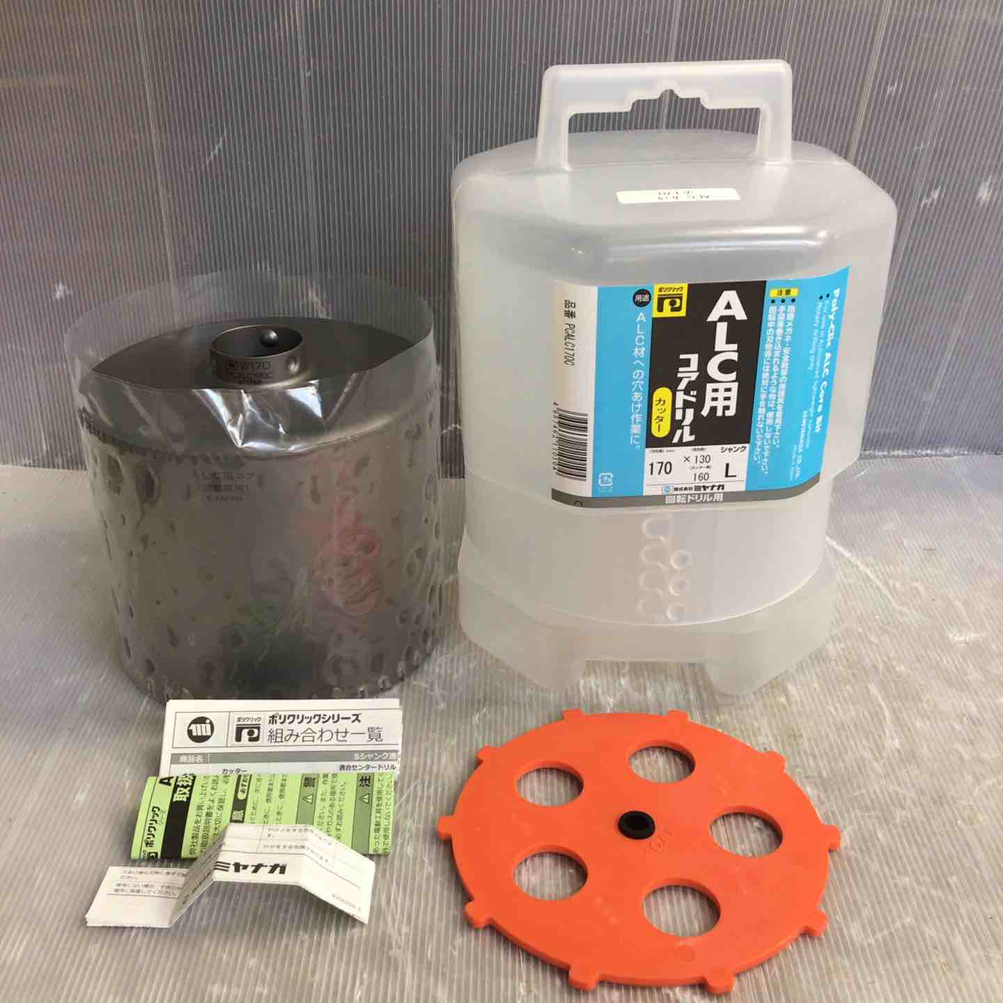 PCALC170C ミヤナガ ALCコア/ポリ カッター 170 (/PCALC170C/) ミヤナガ⁄MIYANAGA ALC用コアドリル カッター PCALC170C