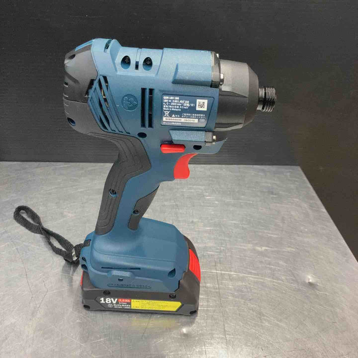 【中古美品】 ボッシュ(BOSCH) 18Vバッテリー インパクトドライバー GDR18V-160 フルセット 【東大和店】