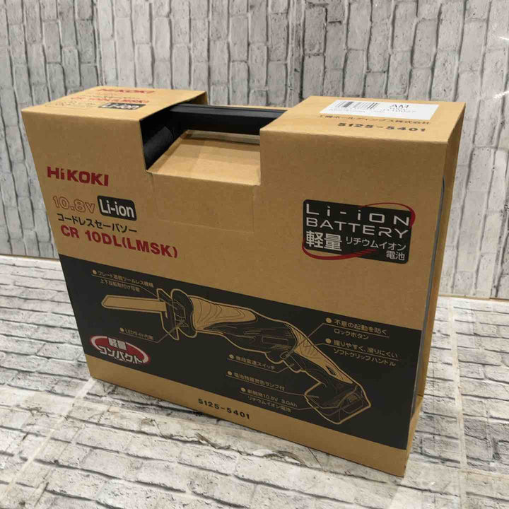 ◇ハイコーキ(HIKOKI ※旧:日立工機) コードレスセーバーソー CR10DL(LMSK)【川口店】