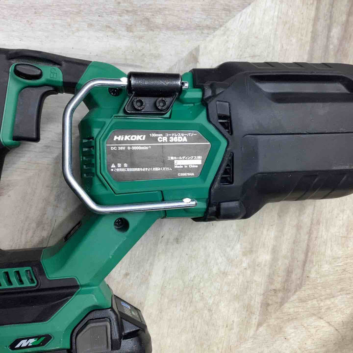 ★ハイコーキ(HIKOKI ※旧:日立工機) コードレスセーバーソー CR36DA(NN)バッテリー1個付き！【越谷店】