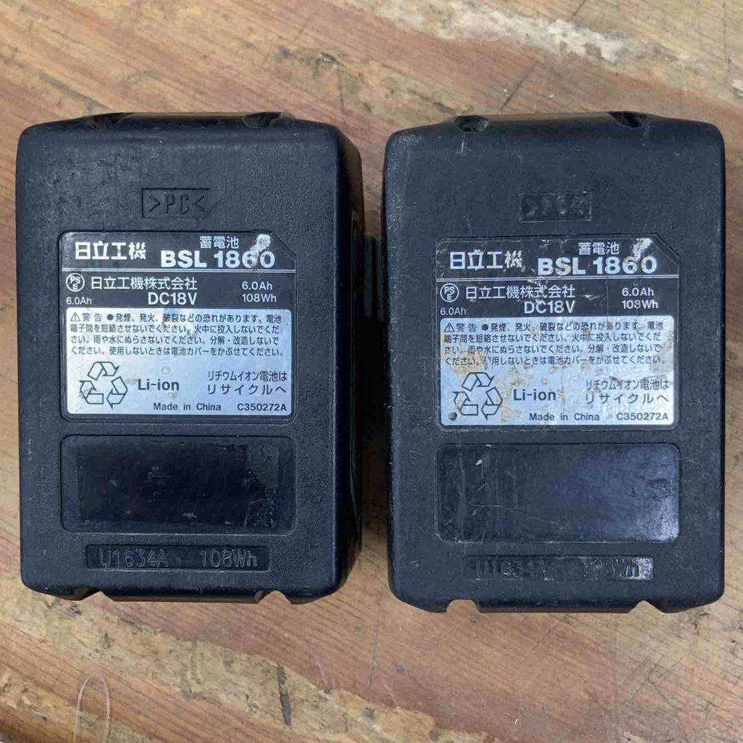 【中古品】★ハイコーキ(HIKOKI ※旧:日立工機) コードレスインパクトドライバー WH18DDL2(2LYPK)(S) 18V フルセット【柏店】