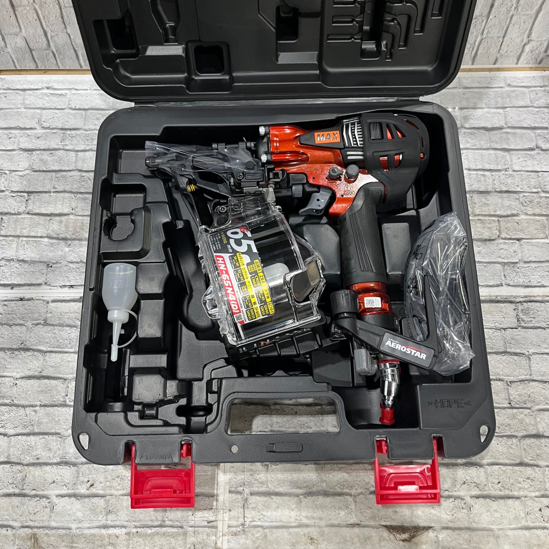 ☆マックス(MAX) 高圧エア釘打ち機 HN-65N4(D)-R【川口店】 – アクト