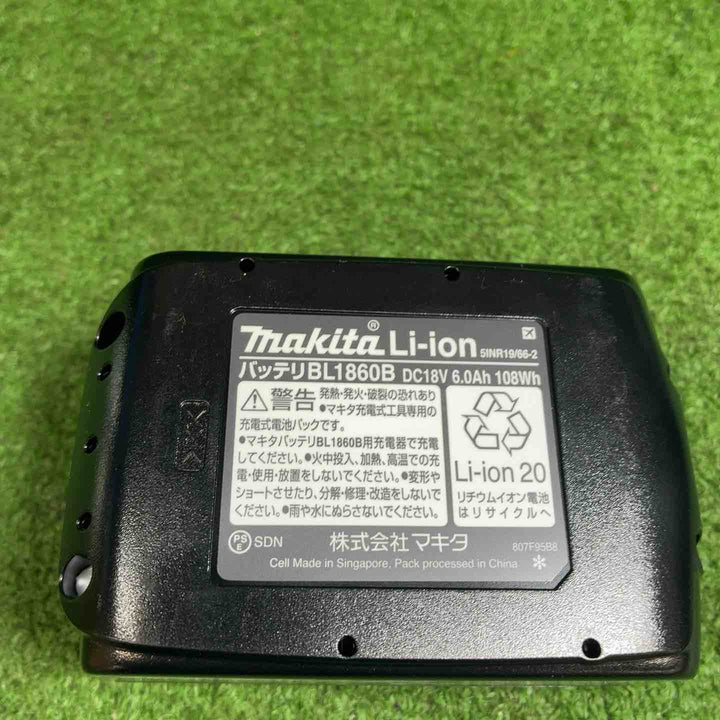 【5個セット】マキタ(makita) リチウムイオンバッテリー 18V/6.0Ah BL1860B【藤沢店】