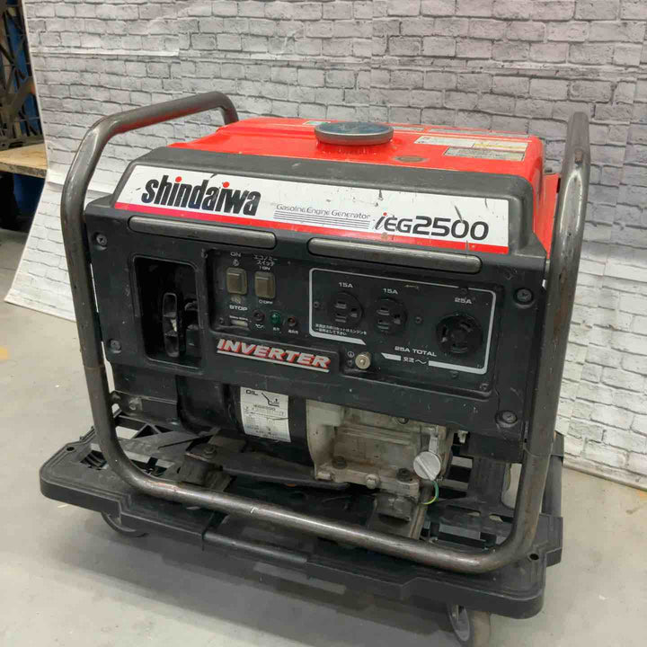【店頭受取り限定】★新ダイワ(Shindaiwa) インバーター発電機 IEG2500【川口店】