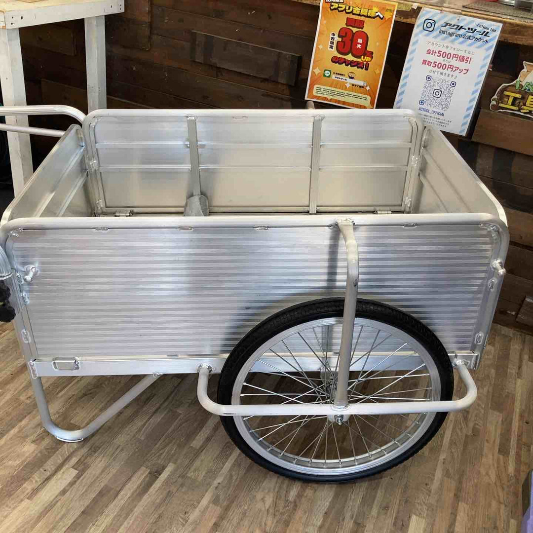 【店頭受取り限定】メーカー不明 アルミリヤカー 型式不明【柏店】