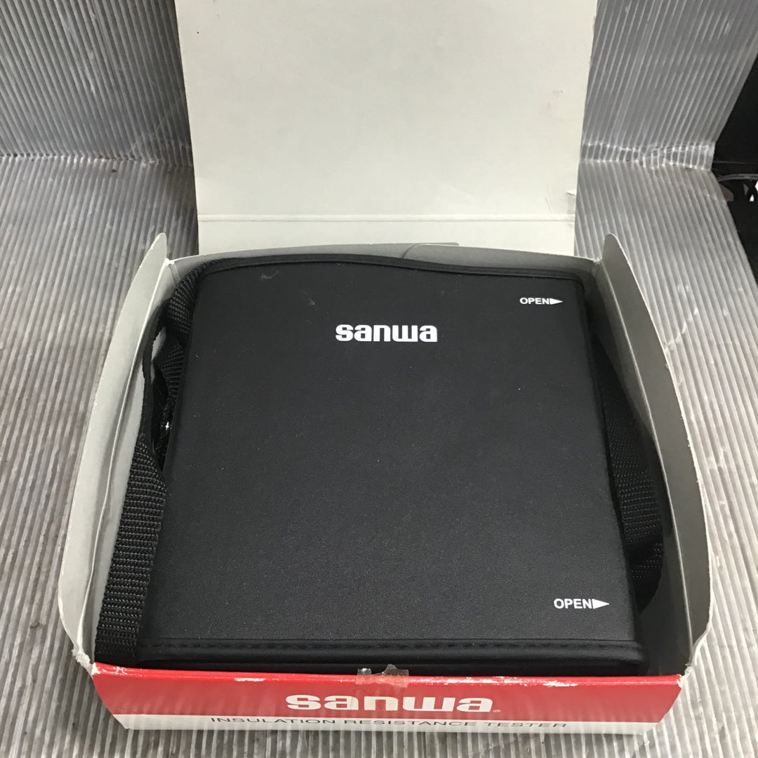 〇SANWA/サンワ アナログ絶縁抵抗計 500V PDM508S【草加店】