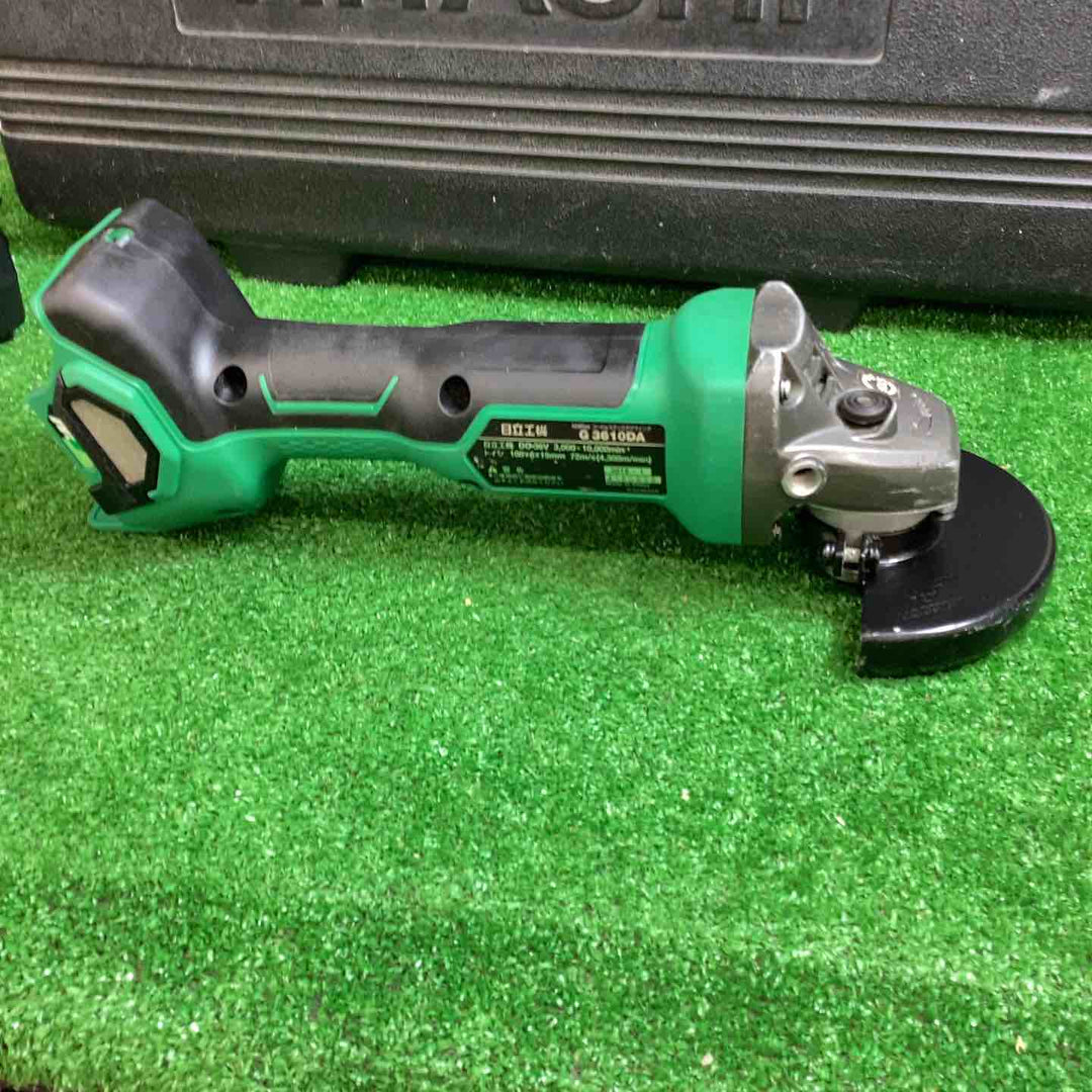 ★ハイコーキ(HIKOKI ※旧:日立工機) 100mmコードレスディスクグラインダ G3610DA(XP)【越谷店】