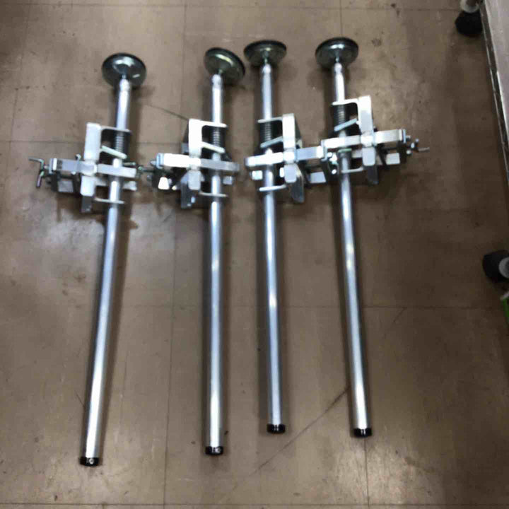 〇スリーセブン(777)　安全ストッパー 角フレーム脚立用 S-3AL (4本セット)【草加店】