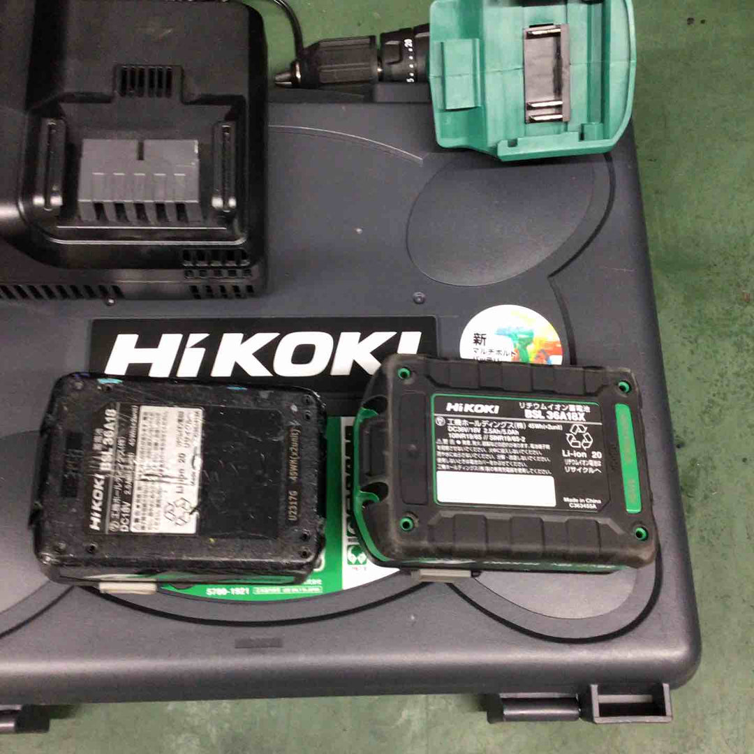 ◇ハイコーキ(HiKOKI) コードレス振動ドライバドリル DV18DD(2XCZ)【戸田店】