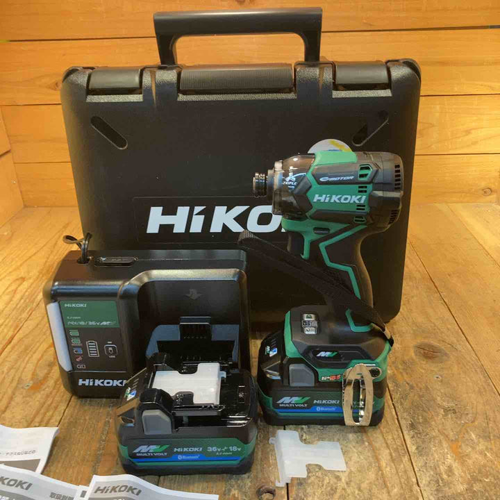 【未使用品】ハイコーキ(HIKOKI ※旧:日立工機) コードレスインパクトドライバー WH36DC(2XPSZ)(L)【所沢店】