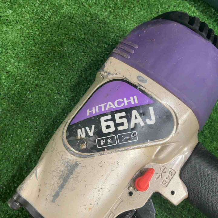 ★ハイコーキ(HIKOKI ※旧:日立工機) 常圧エア釘打ち機 NV65AJ【草加店】